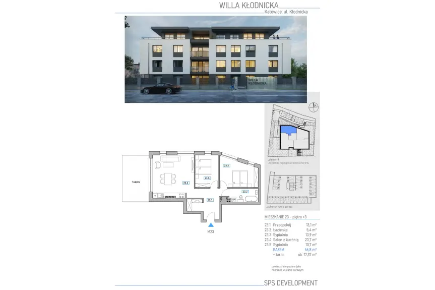 Katowice, Brynów, Kłodnicka, 2 miejsca postojowe, Premium, penthouse,