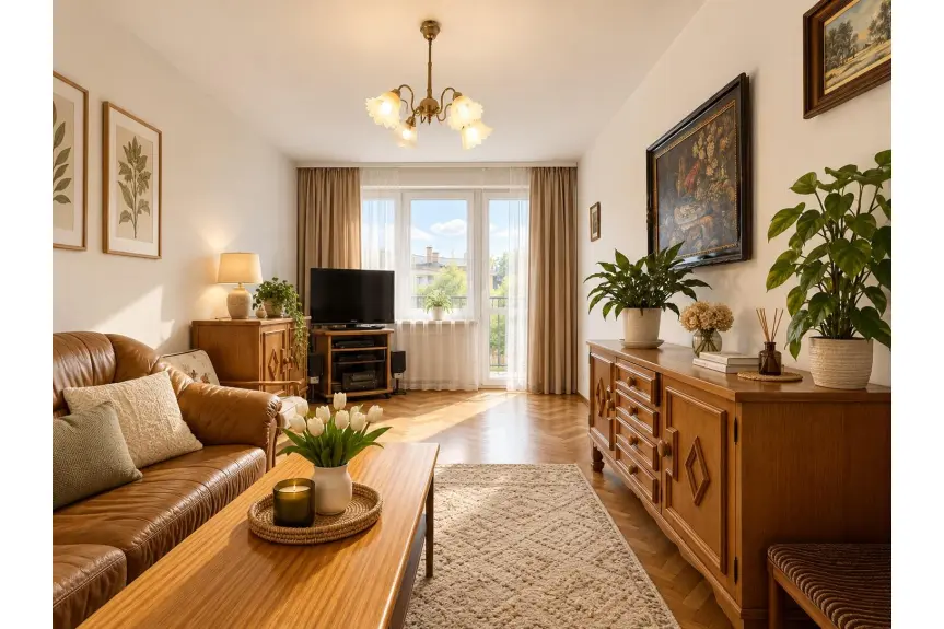 Katowice, Ochojec, Jaworowa, Słoneczne 3 pokoje | 64,19 m² | I piętro | Kameralny budynek